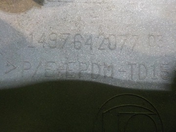 FIAT SCUDO II EXPERT JUMPY 07R LIŠTA ZDOBENÁ PRAVÁ BOČNÍ 1497642077
