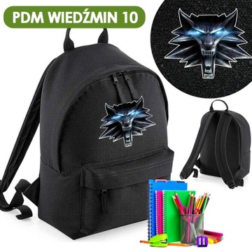 ШКОЛЬНЫЙ РЮКЗАК, ЧЕРНЫЙ ШКОЛЬНЫЙ РЮКЗАК PDM THE WITCHER 04