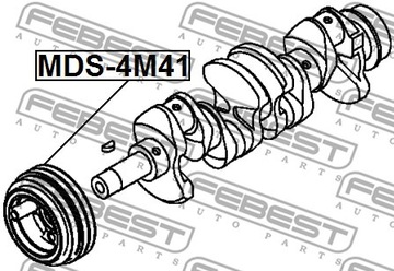 FEBEST MDS-4M41 KOLO ŘEMENICE HŘÍDEL OJNICE