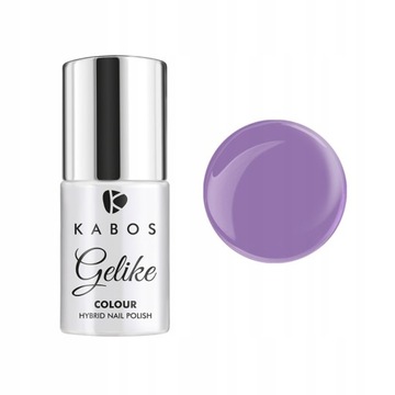 Kabos Gelike Lakier Hybrydowy Violet Milk 5ml