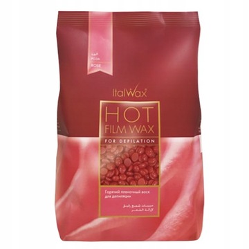ITALWAX perełki dropsy wosk do depilacji Rose 1KG