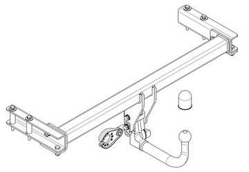 NOVÝ ODEPÍNACÍ ZAŘÍZENÍ(HÁK) TÁŽNÝ DO PORSCHE MACAN (95B) SUV 02.2014- STEINHOF