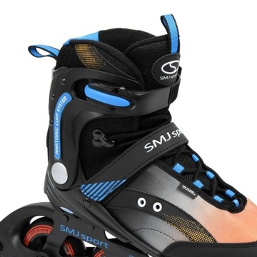 SMJ SPORT ROLLERS, размер 45, резиновые колеса ABEC-9