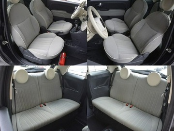 Fiat 500 II Seria 1 1.2 69KM 2014 Fiat 500 1.2 Benzyna klimatyzacja panorama gwar, zdjęcie 21
