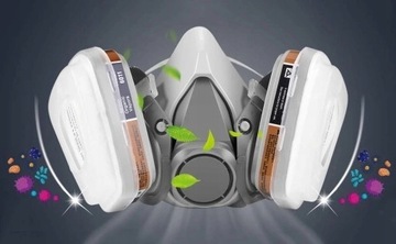 Пылезащитная маска ABCmasks 0214 полумаска