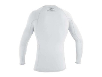 ONEILL BASIC SKINS L/S RASH GUARD Белая футболка XXXL