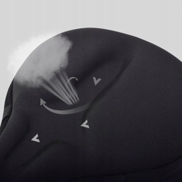 Очень широкий чехол на велосипедное сиденье.