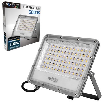 Halogen LED naświetlacz lampa 100W 10000lm Reflektor zewnętrzny IP65