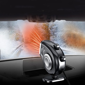 Nagrzewnica samochodowa 12V z funkcją grzania i chłodzenia, zimowy odmrażacz i odmgławiacz