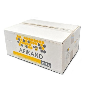 Apikand ТЕСТО 20x1 кг корм ДЛЯ пчел APIKAND тесто КОРМ 20x1 кг
