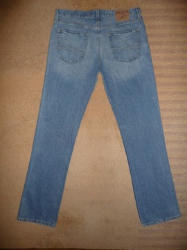 Spodnie dżinsy HOLLISTER W34/L34=46,5/116cm jeansy