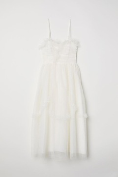 H&M Sukienka z falbankami rozm. 36,S