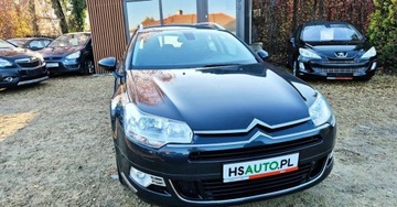 Citroen C5 III Tourer 2.0i 16V 140KM 2008 Citroen C5 BENZYNA KOMFORTOWE ZAWIESZENIE pol skora super okazja, zdjęcie 4