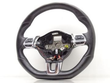 KIEROWNICA SKÓRA PIKOWANA ŚCIĘTA MULTIFUNKCJA VW SCIROCCO III R 1K8419091T