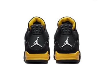 Sneakersy Air Jordan Retro 4 Thunder Czarny 44