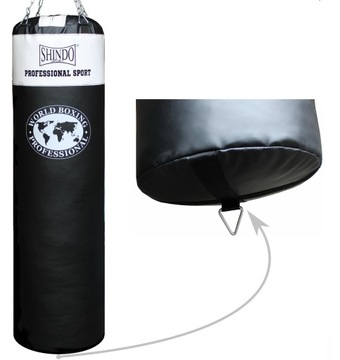 Груша боксерская 140х40 40кг НАПОЛНЕННАЯ