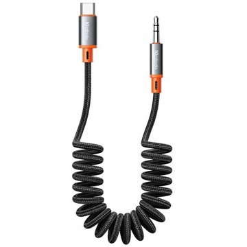 Kabel Przejściówka USB-C do 3,5mm MiniJack DAC 2m