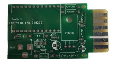 Płytka PCB - TapeXUM do C64 TapeXUM64