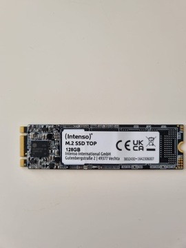 Твердотельный накопитель Intenso Top 128 ГБ M.2 2280 SATA III 128 ГБ M.2 SATA SSD