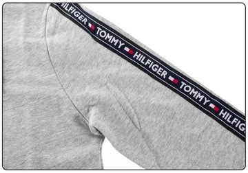 TOMMY HILFIGER BLUZA MĘSKA Z KAPTUREM GRAY r. XL