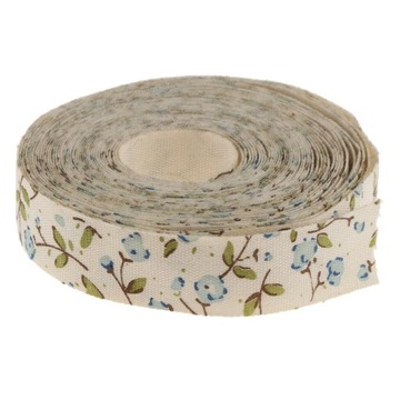 Лента с цветочным принтом 5x5 ярдов, подарок, 5 шт.
