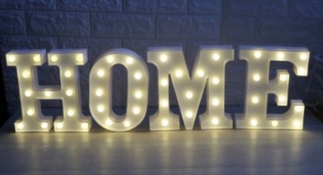 БУКВЫ СВЕТОДИОДНЫЕ БУКВЫ СВЕТЯЩИЕСЯ БЕЛЫЕ 3D НАПИСЬ 22СМ