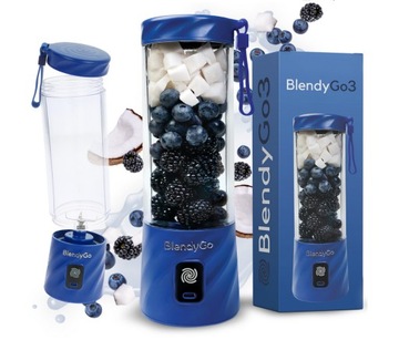 BlendyGo 3 оригинальный беспроводной USB-блендер 250Вт, темно-синий