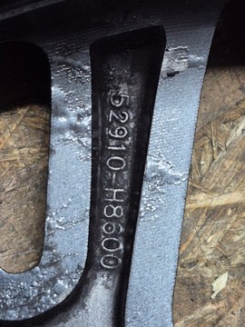 4× DISK HLINÍK KIA OE 6.5" X 17" 4X100