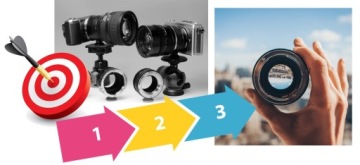 Canon EOS — адаптер Fuji FX X-Pro1 X-E1 X-E2 X-M1, версия 2024 г.
