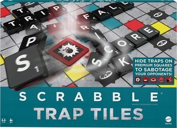 GRA SCRABBLE PUŁAPKI HMK73 MATTEL