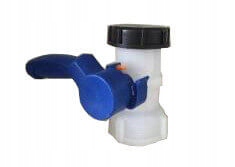 Zawór IBC listkow z polipropylenu GW S60 GZ S60