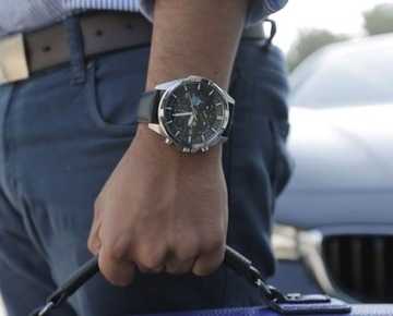 ЭЛЕГАНТНЫЕ МУЖСКИЕ ЧАСЫ CASIO EDIFICE EFR-556L-1A