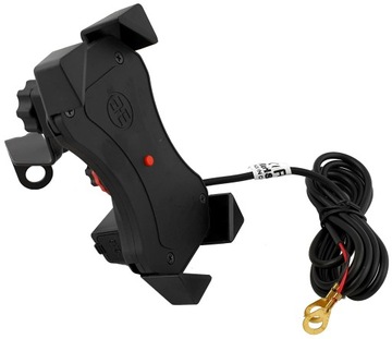 ДЕРЖАТЕЛЬ ДЛЯ ТЕЛЕФОНА НА МОТОЦИКЛЕ, ЗЕРКАЛО ВКЛ./ВЫКЛ.