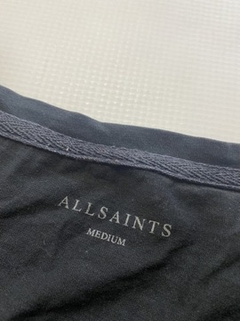 AllSaints Spitalfields All Saints T SHIRT czarny M