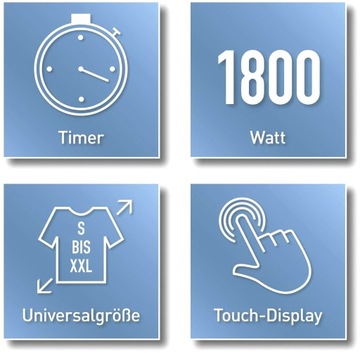 CleanMaxx 02968 отпариватель для одежды 1800 Вт