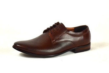 BUTY MĘSKIE WIZYTÓWKI SKÓRZANE POLSKIE 327-1