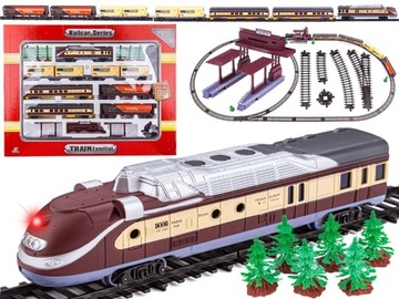 REALISTYCZNA KOLEJKA ELEKTRYCZNA FENFA 1601B - SKALA 1:87