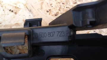 НАКЛАДКА БАМПЕРА ЛЕВАЯ ПЕРЕДНЯЯ 5G0807723P VW GOLF Vll GTI