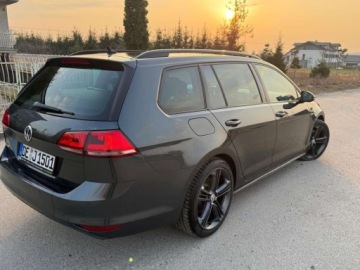 Volkswagen Golf VII GTD 5d 2.0 TDI-CR BlueMotion Technology 184KM 2015 Volkswagen Golf Piekny GTD 184KM Kamera Sam Parkuje Ksenon Navi Automat 2.0, zdjęcie 9