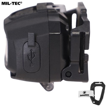 ФАРА С ДАТЧИКОМ ДВИЖЕНИЯ АККУМУЛЯТОРНАЯ MIL-TEC 200лм