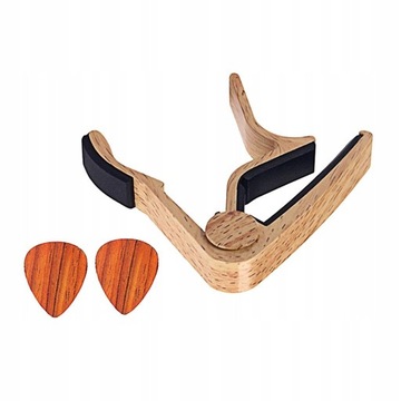 1 szt. Aluminiowe kapodastery do gitary z 2 szt.