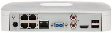Регистратор Dahua IP NVR2104-P-4KS3 4xPOE