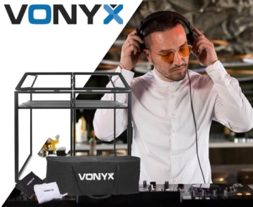 Стойка Vonyx DB3 Pro DJ Booth DJ-стол с экраном