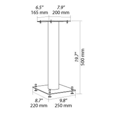 ПОДСТАВКИ NORSTONE STYLUM ПОДСТАВКИ 1 ПАРА