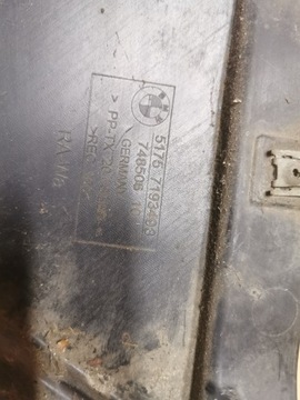 BMW 5 GT F07 PODBĚH PŘEDNÍ LEVÉ TROJŮHELNÍK 7193493