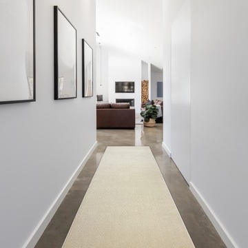 ГЛАДКИЙ КОВЕР SOLID 70 см белый/кремовый ^*Q3474