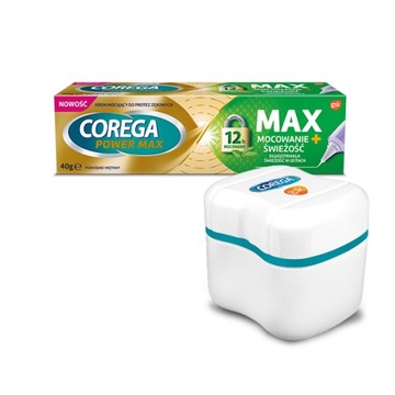 COREGA GRATIS WANIENKA DO MYCIA PROTEZ MAX KREM MOCOWANIE+ŚWIEŻOŚĆ 40