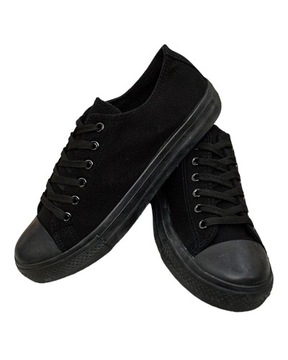 CZARNE TRAMPKI DAMSKIE HIRRI 40