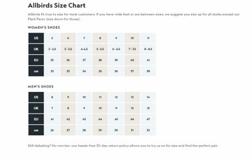 Мужские шерстяные кроссовки ALLBIRDS