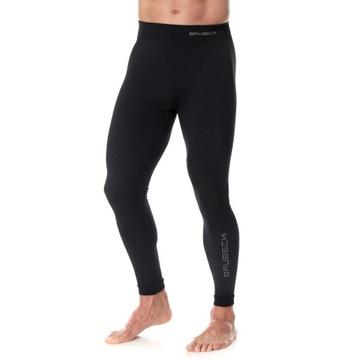 Legginsy męskie do biegania Brubeck EXTREME THERMO Spodnie termoaktywne M